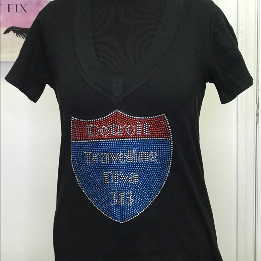 Detroit Traveling Diva Tee